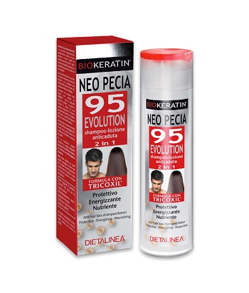 BIOKERATIN NEO PECIA 95 EVOLUTION SHAMPOO LOZIONE ANTICADUTA 250 ML - maxifarmacia.it