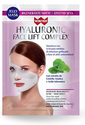 WINTER HYALURONIC FACE LIFT COMPLEX JELLY MASK VISO RIGENERANTE NOTTE - maxifarmacia.it