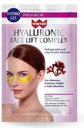 WINTER HYALURONIC FACE LIFT COMPLEX PATCH OCCHI RUGHE OCCHIAIE 2 PEZZI DA 1,5 G - maxifarmacia.it
