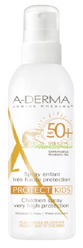 ADERMA A-D PROTECT KIDS SPRAY BAMBINO 50+ 200 ML - maxifarmacia.it