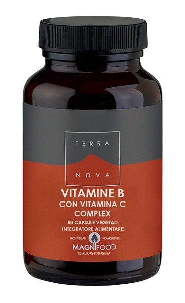 TERRANOVA COMPLESSO DI VITAMINE B CON VITAMINA C 50 CAPSULE - maxifarmacia.it