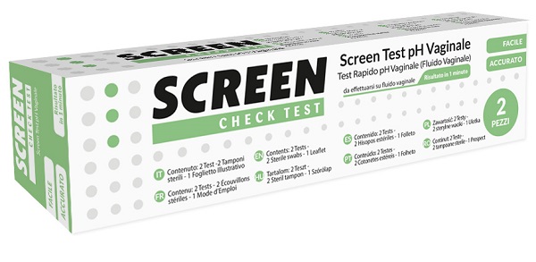 SCREEN TEST PH VAGINALE 2 PEZZI - maxifarmacia.it