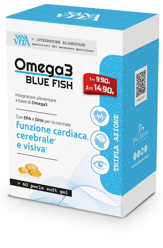 SANAVITA BLUE FISH 60 CAPSULE - maxifarmacia.it