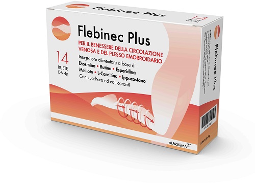 FLEBINEC PLUS 14 BUSTINE 4 G - maxifarmacia.it