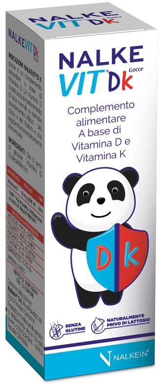 NALKEVIT DK GOCCE CON VITAMINA D3 E K1 9 ML - maxifarmacia.it