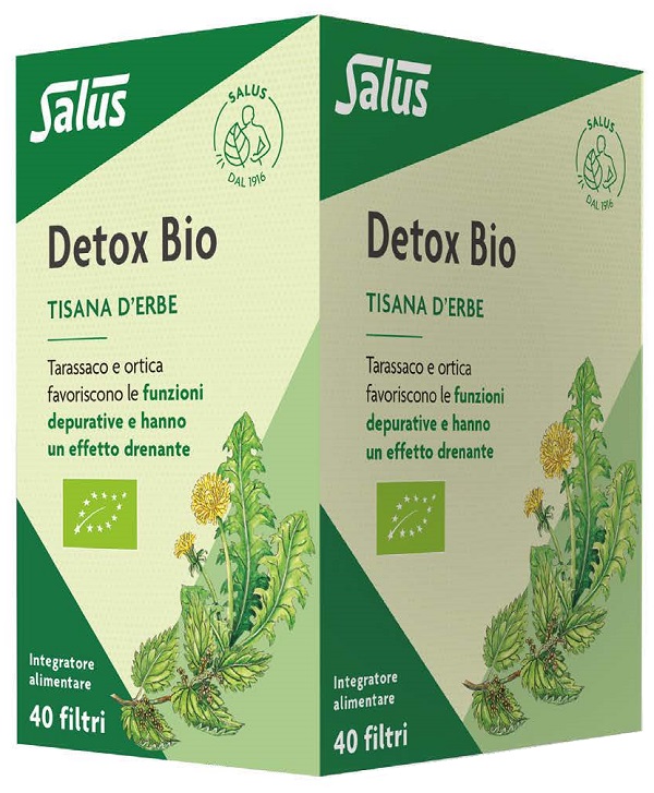 DETOX BIO TISANA 40 FILTRI 72 G - maxifarmacia.it