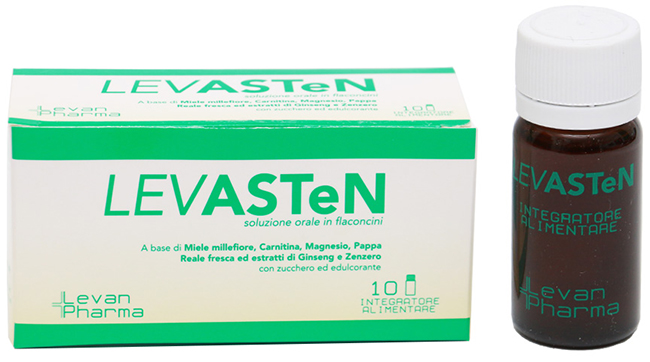 LEVASTEN 10 FLACONCINI DA 10 ML - maxifarmacia.it