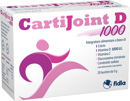 CARTIJOINT D 1000 INTEGRATORE DA 20 BUSTINE 5 G - maxifarmacia.it