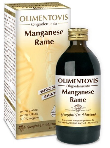 MANGANESE RAME OLIMENTOVIS 200 ML - maxifarmacia.it