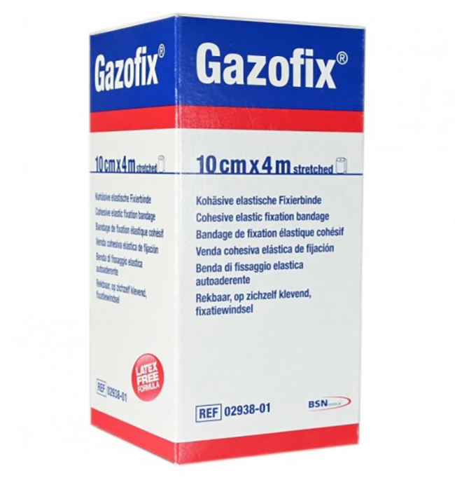 BENDA ELASTICA AUTOADESIVA GAZOFIX 10X400 CM - maxifarmacia.it