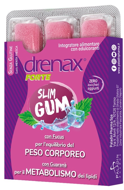 DRENAX SLIM DIMAGRANTE 9 GUM - maxifarmacia.it