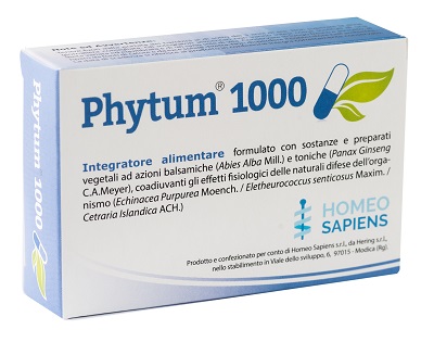 PHYTUM 1000 30 CAPSULE 500 MG - maxifarmacia.it