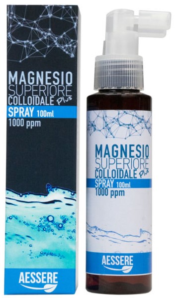 MAGNESIO SUPERIORE COLLOIDALE PLUS SPRAY 1000 PPM 100 ML - maxifarmacia.it