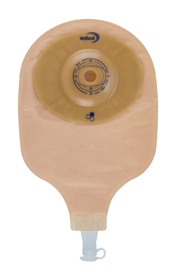 SACCA PER UROSTOMIA TRASPARENTE RITAGLIABILE AURUM PROFILE URO MIDI DIAMETRO 13-48 MM INIZIO CONVESSITA' 48 MM 10 PEZZI - maxifarmacia.it