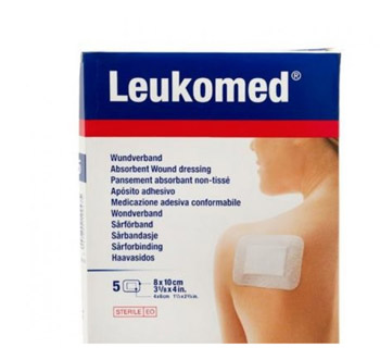 LEUKOMED 5 MEDICAZIONI POST-OPERATORIE IN TNT 8 X 10 CM - maxifarmacia.it
