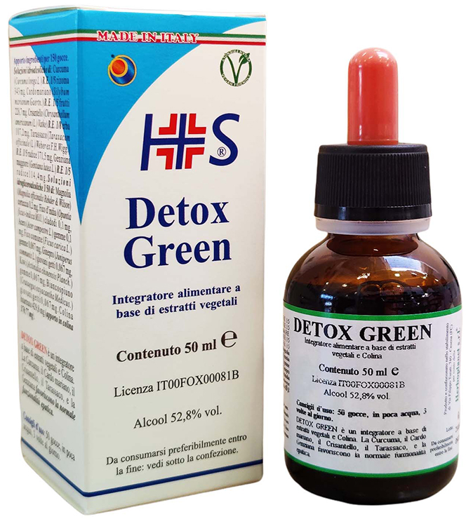 DETOX GREEN GOCCE 50 ML - maxifarmacia.it