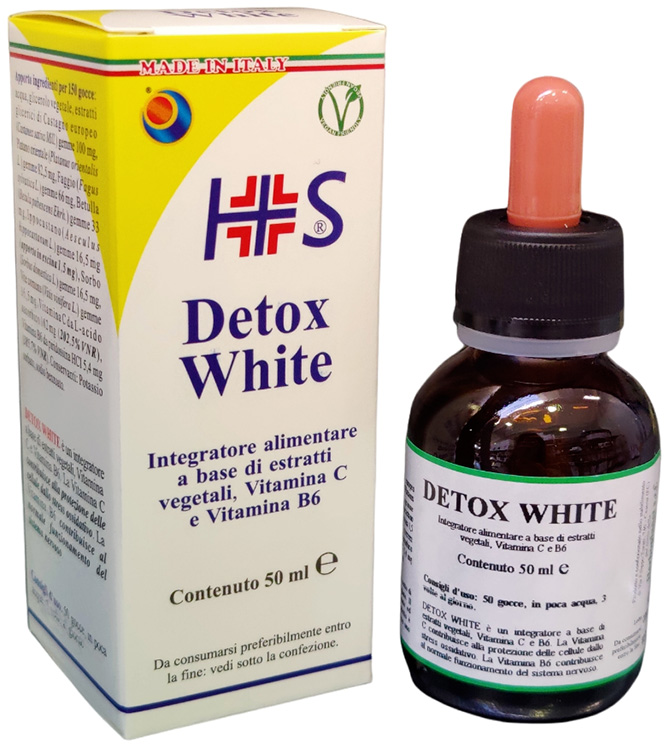DETOX WHITE GOCCE 50 ML - maxifarmacia.it