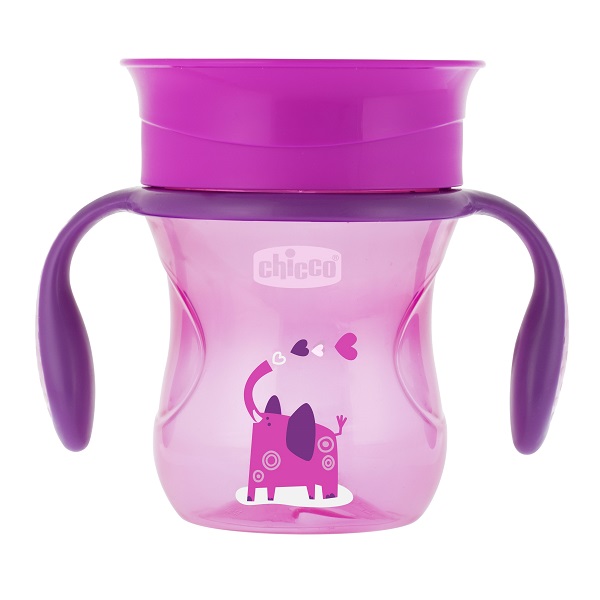 CHICCO TAZZA PERFECT 360 ROSA 12 MESI - maxifarmacia.it