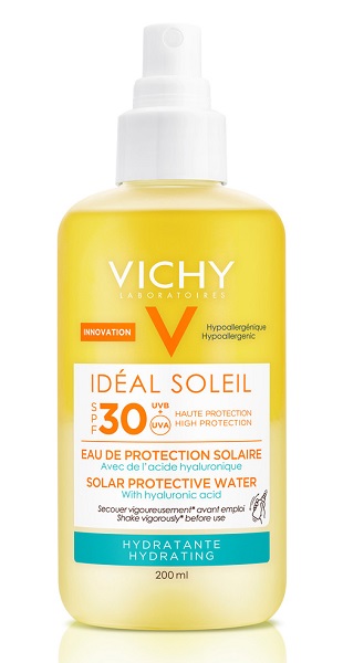 VICHY IDEAL SOLEIL ACQUA SOLARE PROTETTIVA IDRATANTE SPF30 200ml - maxifarmacia.it