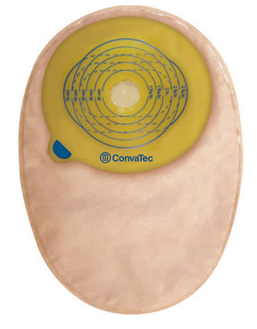 SACCA PER COLOSTOMIA ESTEEM+ FONDO CHIUSO PRETAGLIATO 50 MM CON FINESTRA STANDARD 30 PEZZI - maxifarmacia.it