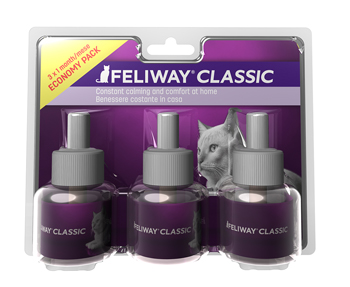 FELIWAY CLASSIC 3 RICARICHE DA 48 ML - maxifarmacia.it