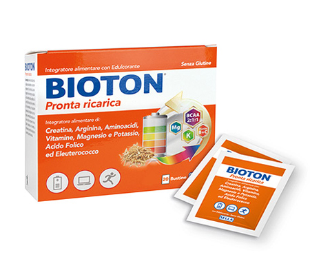 BIOTON PRONTA RICARICA 20 BUSTINE - maxifarmacia.it