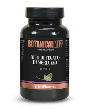 OLIO DI FEGATO DI MERLUZZO BOTANICAL MIX 60 PERLE - maxifarmacia.it