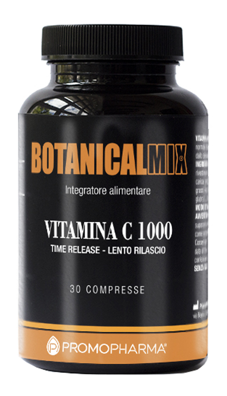 VITAMINA C 1000 BOTANICAL MIX 30 COMPRESSE - maxifarmacia.it