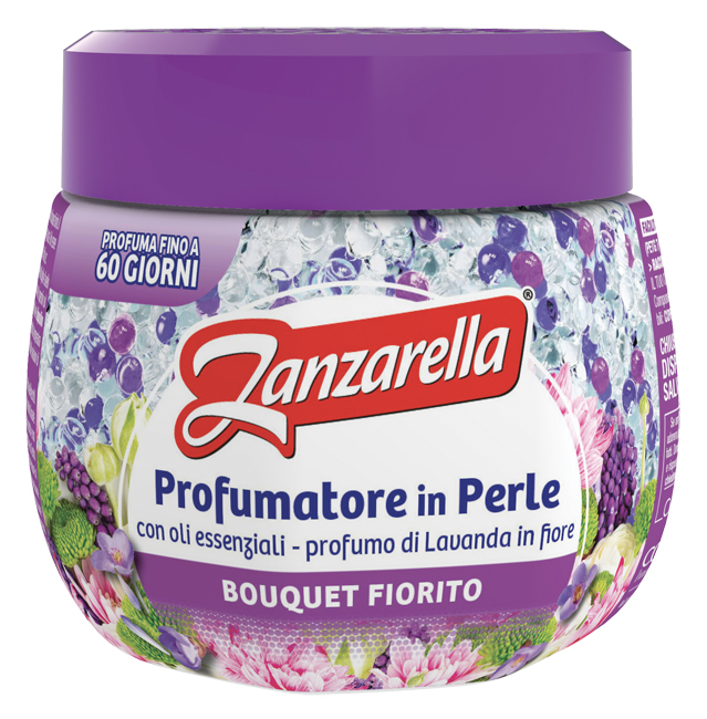 ZANZARELLA PERLE ANTIZANZARA FLOREALE 170 G - maxifarmacia.it