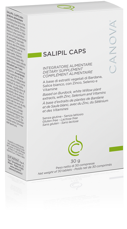 CANOVA SALIPIL CAPS 30 COMPRESSE NUOVA CONFEZIONE - maxifarmacia.it