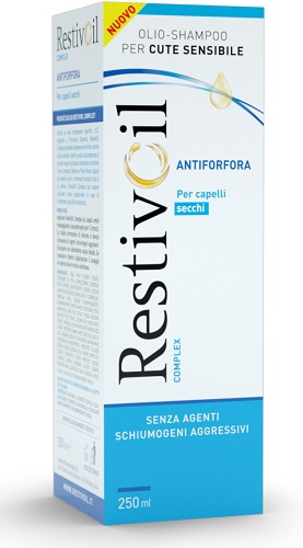 RESTIVOIL COMPLEX ANTIFORFORA CAPELLI SECCHI 250 ML - maxifarmacia.it