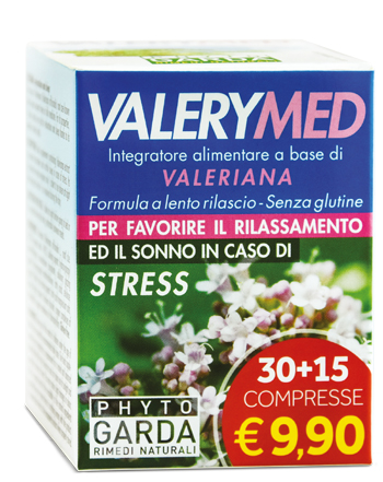 VALERYMED RILASCIO PROLUNGATO 30 + 15 COMPRESSE - maxifarmacia.it
