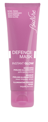 DEFENCE MASK INSTANT GLOW MASCHERA PEELING ILLUMINANTE 75 ML - maxifarmacia.it