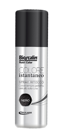 BIOSCALIN NUTRICOLOR COLORE ISTANTANEO SPRAY NERO 75 ML - maxifarmacia.it