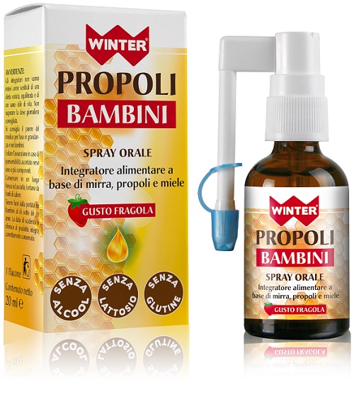 WINTER PROPOLI SPRAY BAMBINI 20 ML - maxifarmacia.it