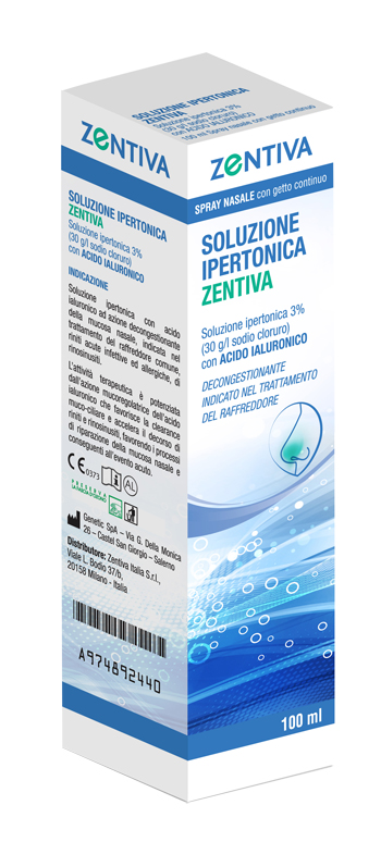 SOLUZIONE IPERTONICA ZENTIVA SPRAY NASALE 100 ML - maxifarmacia.it
