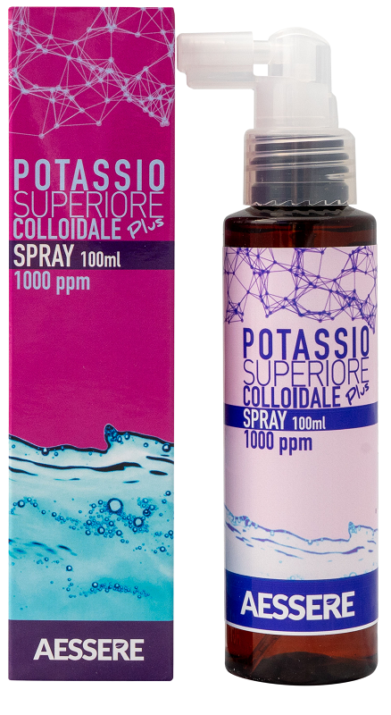 POTASSIO COLLOIDALE PLUS 1000PPM SPRAY 100 ML - maxifarmacia.it