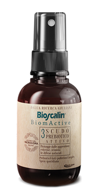 BIOSCALIN BIOMACTIVE SCUDO PREBIOTICO ATTIVO 100 ML - maxifarmacia.it