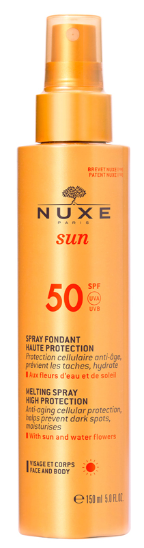 NUXE SUN SPRAY SOLARE VISO E CORPO ALTA PROTEZIONE SPF50 150 ML - maxifarmacia.it