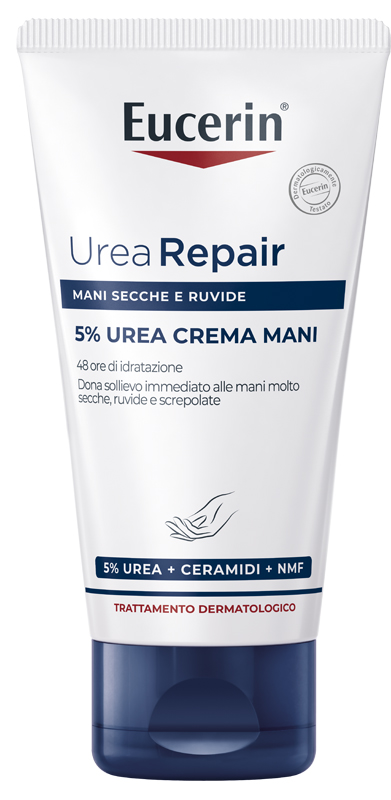 EUCERIN UREAREPAIR CREMA MANI 5% 75 ML - maxifarmacia.it