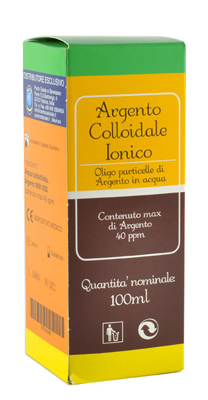 ARGENTO COLLOIDALE IONICO 40PPM CERTIFICATO SPRAY CON CONTAGOCCE 100 ML - maxifarmacia.it