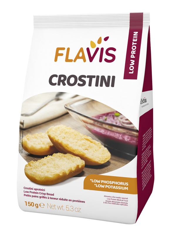 FLAVIS CROSTINI APROTEICI 150 G - maxifarmacia.it