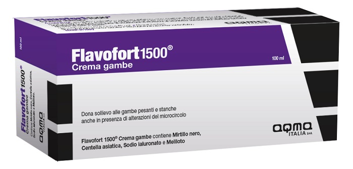FLAVOFORT 1500 CREMA GAMBE 100 ML - maxifarmacia.it