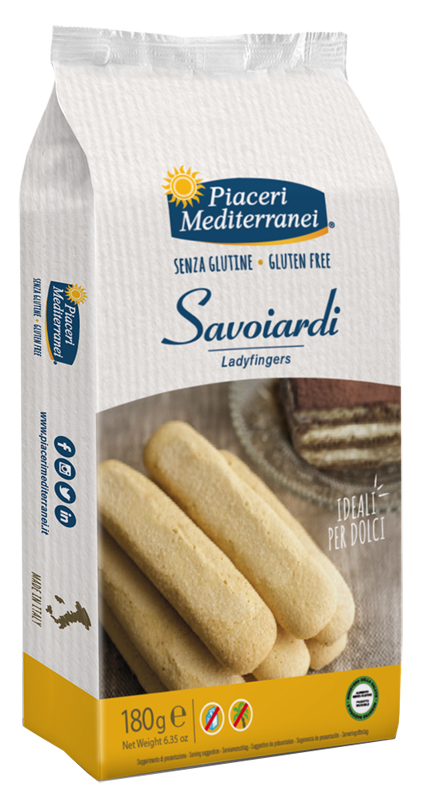 PIACERI MEDITERRANEI SAVOIARDI 180 G - maxifarmacia.it