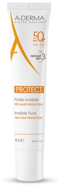 ADERMA A-D PROTECT FLUIDO INVISIBILE 50+ 40 ML - maxifarmacia.it
