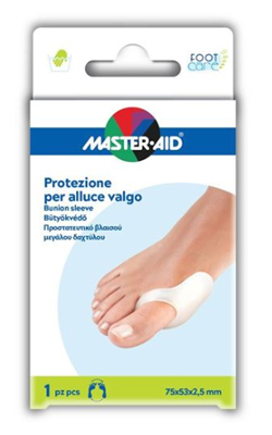 PROTEZIONE IN GEL MASTER-AID FOOTCARE PER ALLUCE VALGO 1 PEZZO D6 - maxifarmacia.it