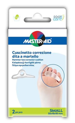 CORRETTORE DITA A MARTELLO MASTER-AID FOOTCARE SMALL 2 PEZZI C12 - maxifarmacia.it