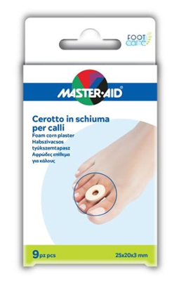 CEROTTO CALLI MASTER-AID FOOTCARE IN SCHIUMA PU 3 MM 9 PEZZI B9 - maxifarmacia.it