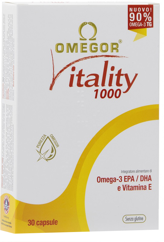 OMEGOR VITALITY 1000 30 CAPSULE MOLLI - maxifarmacia.it