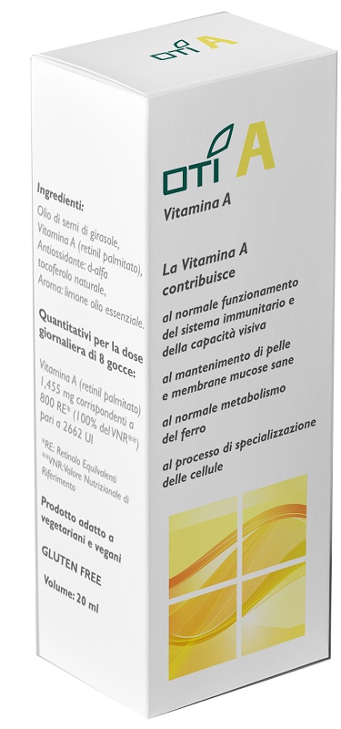 OTI A VITAMINA A GOCCE 20 ML - maxifarmacia.it